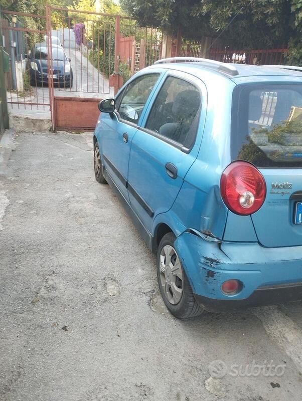 Usata Chevrolet Matiz 2008 Blu Utilitaria