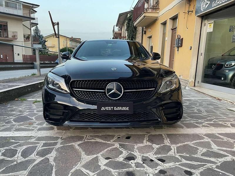 Usata Mercedes C200 Premium 160 CV (117 kW) 2022 Nero Berlina