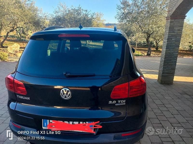 Usata VW Tiguan 140 CV (102 kW) 2021 Nero SUV