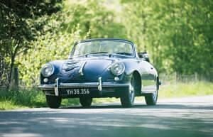 Usata Porsche 356 75 CV (55 kW) 1962 Blu Cabrio