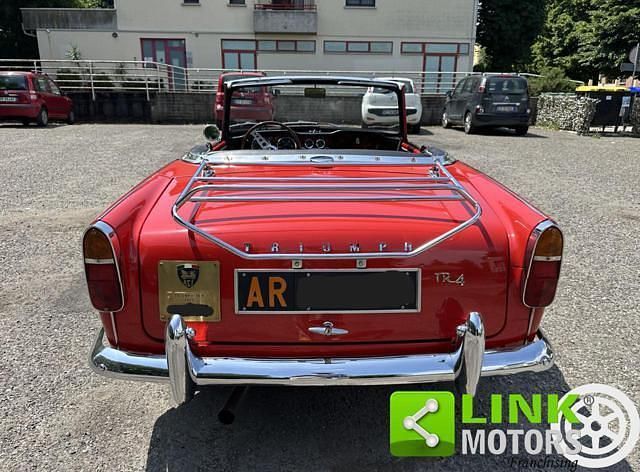 Usata Triumph TR4 99 CV (72 kW) 1965 Rosso Cabrio