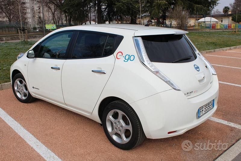 Usata Nissan Leaf 80 kW (109 CV) 2016 Bianco Utilitaria