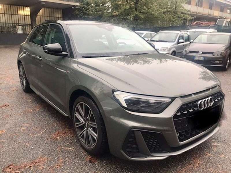 Usata Audi A1 S-Line 95 CV (69 kW) 2020 Grigio Utilitaria