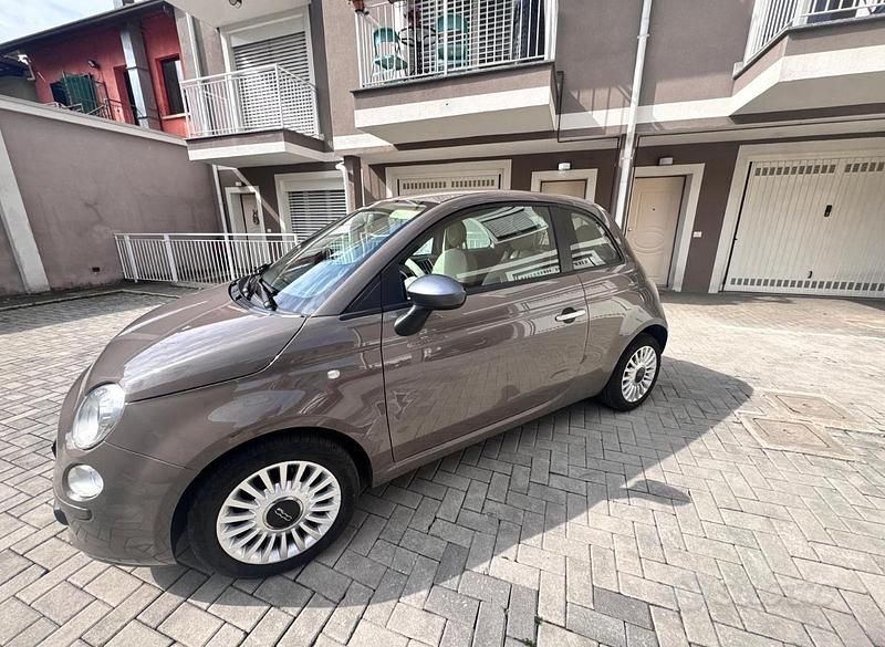 Usata Fiat 500 Lounge 69 CV (50 kW) 2008 Marrone Berlina