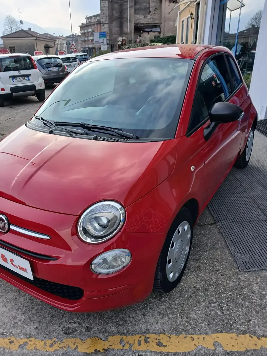 Usata Fiat 500 69 CV (50 kW) 2023 Rosso Berlina