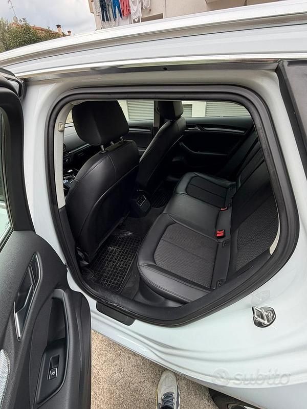 Usata Audi A3 Comfort 105 CV (77 kW) 2013 Bianco Berlina