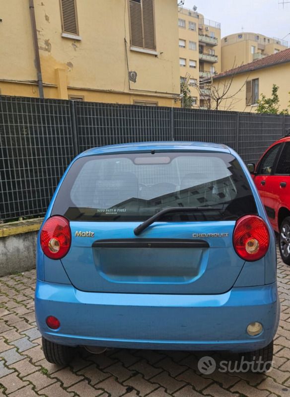 Usata Chevrolet Matiz 2007 Blu Utilitaria