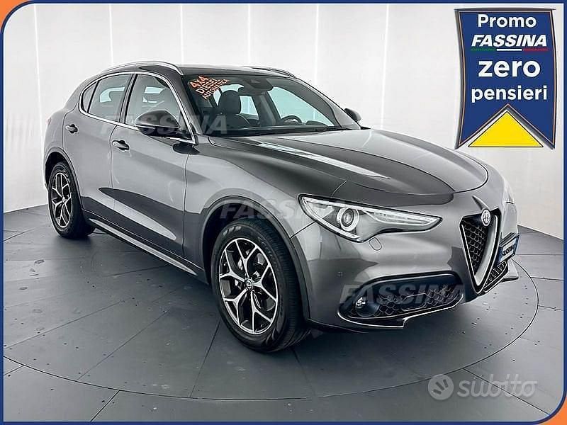 Usata Alfa Romeo Stelvio Executive 180 CV (132 kW) 2018 Grigio SUV