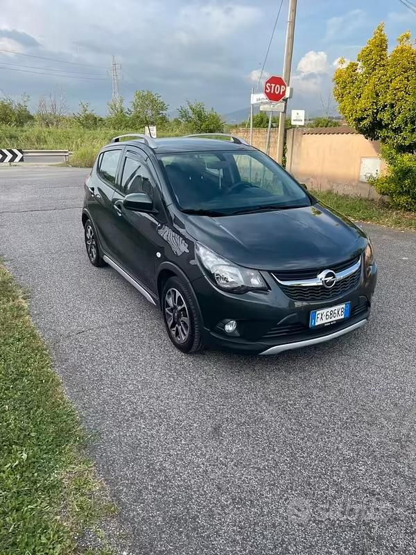 Usata Opel Karl Rocks S 75 CV (55 kW) 2019 Grigio Utilitaria