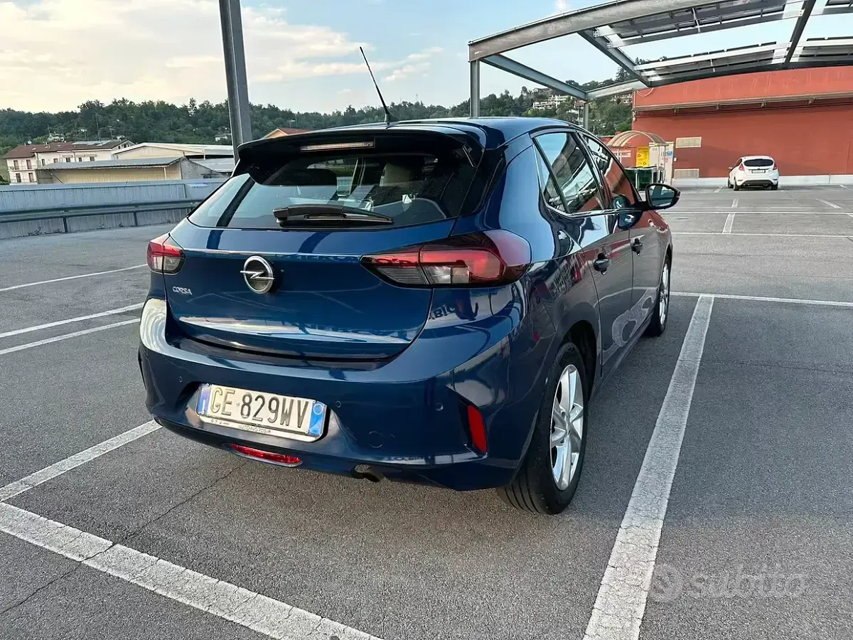 Usata Opel Corsa Edition 75 CV (55 kW) 2021 Bluazzurro Utilitaria