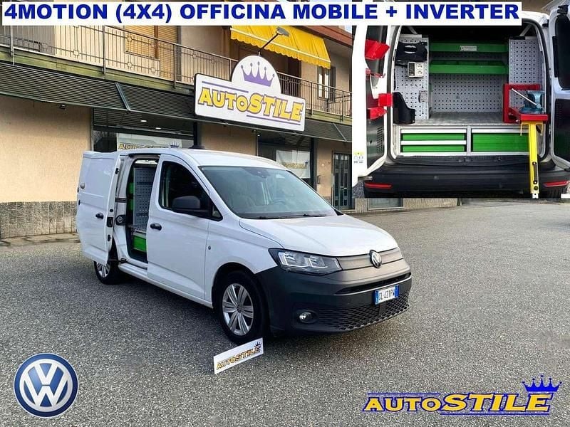Bianco Usata 2022 VW Caddy Monovolume | 18.900 € (Super prezzo) - Immagine 1/4