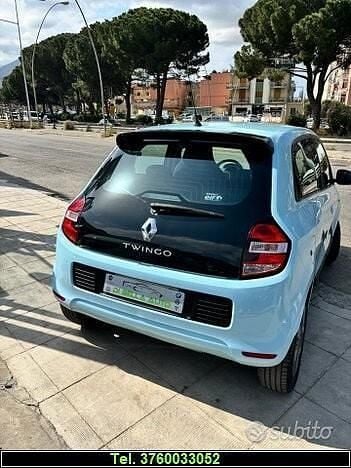 Usata Renault Twingo SE 69 CV (50 kW) 2015 Blu Utilitaria