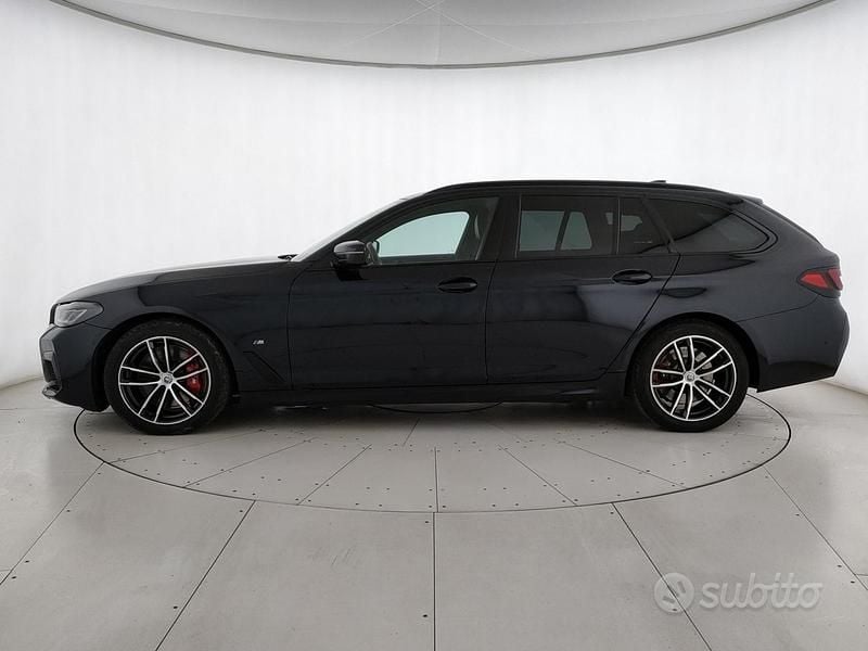 Usata BMW 540 M Sport 2022 Nero Station wagon