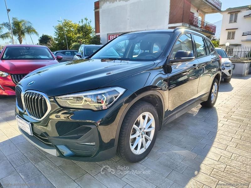 Usata BMW X1 Advantage 150 CV (110 kW) 2021 Nero SUV