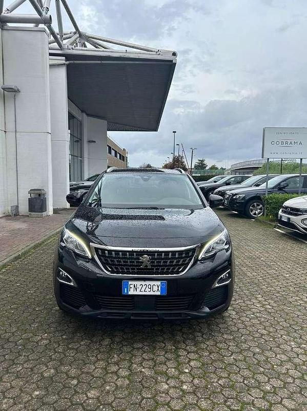 Usata Peugeot 3008 Allure 120 CV (88 kW) 2018 Nero Berlina