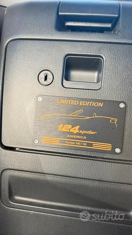 Usata Fiat 124 Spider 140 CV (102 kW) 2017 Grigio Cabrio