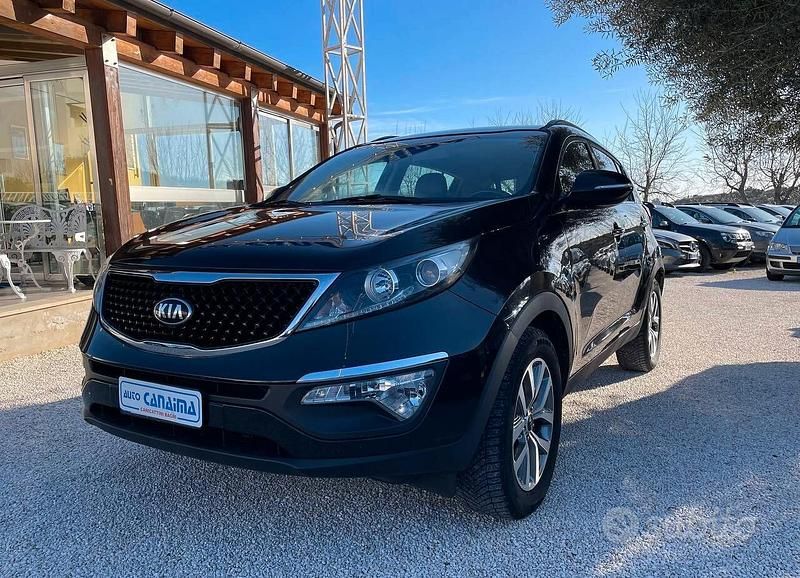 Usata Kia Sportage 115 CV (84 kW) 2015 Nero SUV