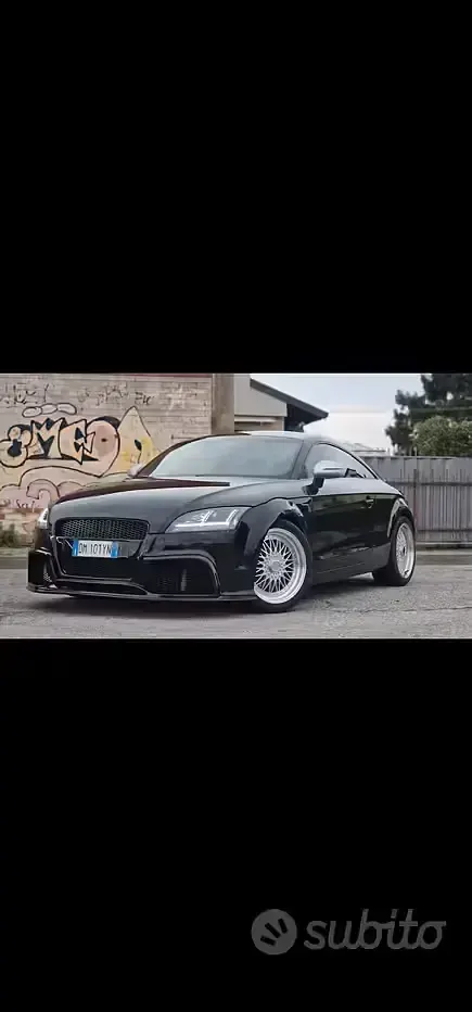Usata Audi TT Ambiente 200 CV (147 kW) 2008 Nero Coupé