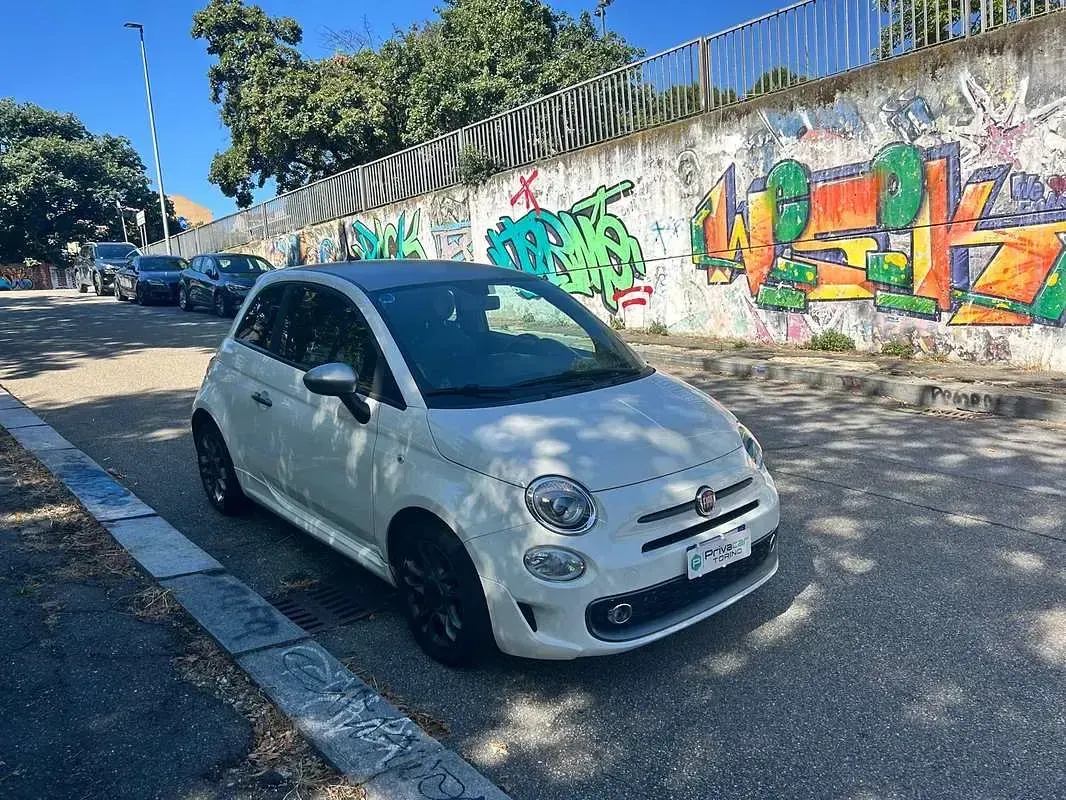 Usata Fiat 500 S 95 CV (69 kW) 2018 Bianco Utilitaria