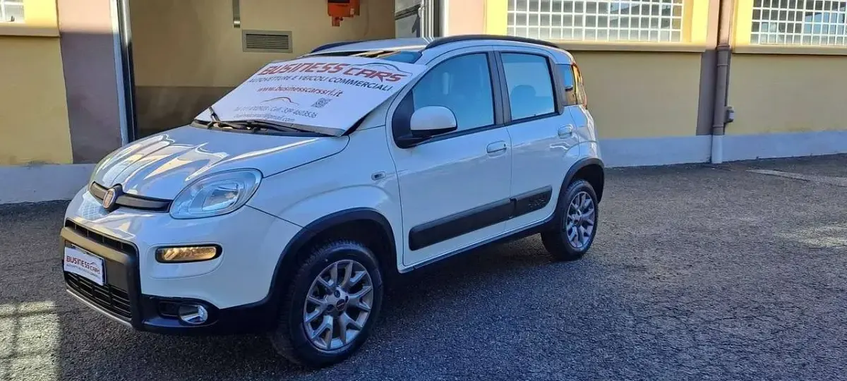 Usata Fiat Panda 4x4 95 CV (69 kW) 2017 Bianco Utilitaria