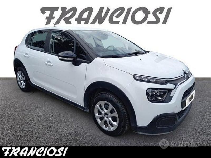 Usata Citroën C3 Feel 102 CV (75 kW) 2021 Bianco Utilitaria