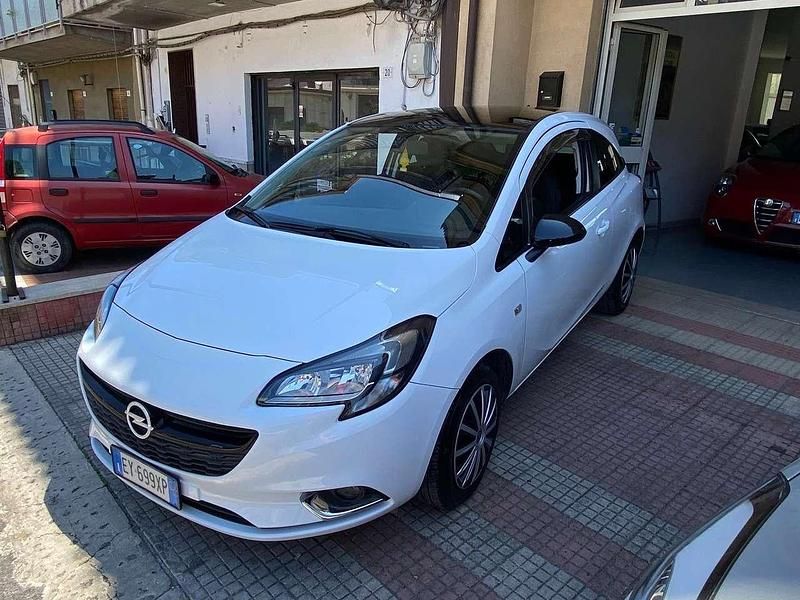 Usata Opel Corsa S 95 CV (69 kW) 2015 Bianco Berlina