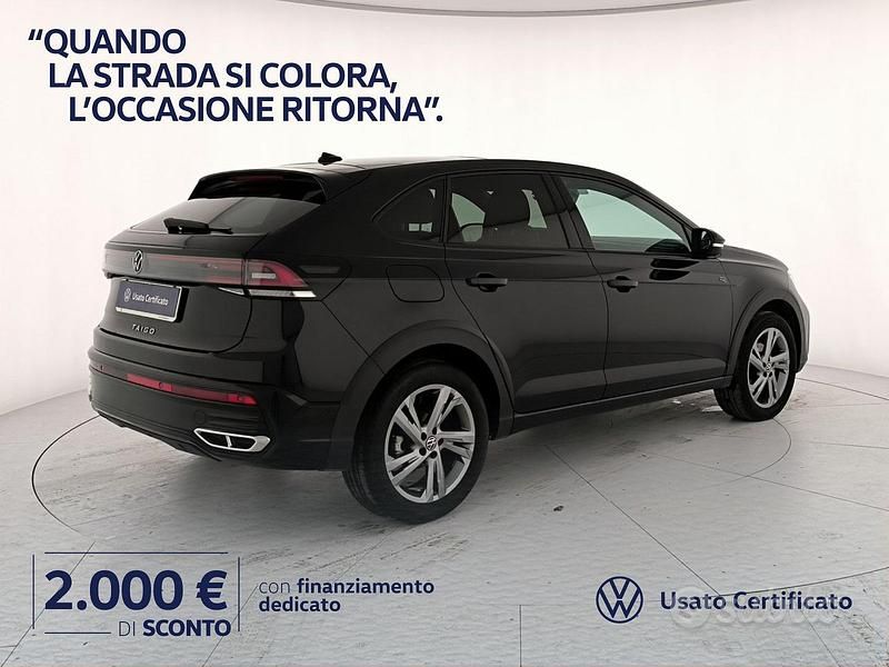 Usata VW Taigo R-line 116 CV (85 kW) 2024 Nero SUV