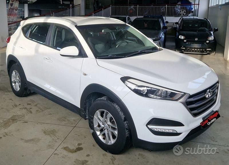Usata Hyundai Tucson Classic 115 CV (84 kW) 2017 Bianco SUV