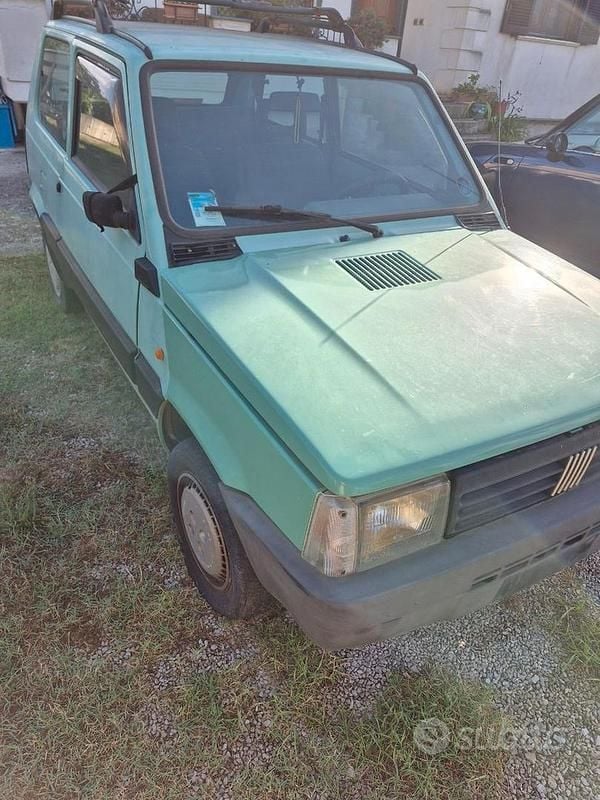 Usata Fiat Panda 44 CV (32 kW) 2001 Verde Utilitaria