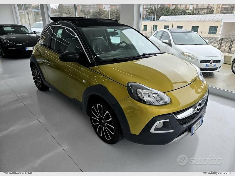 Usata Opel Adam Slam 87 CV (63 kW) 2015 Giallo Utilitaria