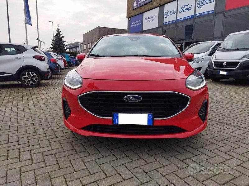 Usata Ford Fiesta 75 CV (55 kW) 2022 Rosso Utilitaria