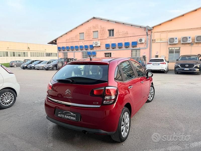 Usata Citroën C3 Exclusive 81 CV (59 kW) 2014 Rosso Berlina