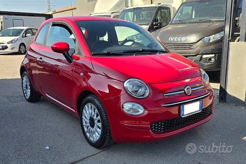 Usata Fiat 500 Lounge 70 CV (51 kW) 2021 Rosso Utilitaria