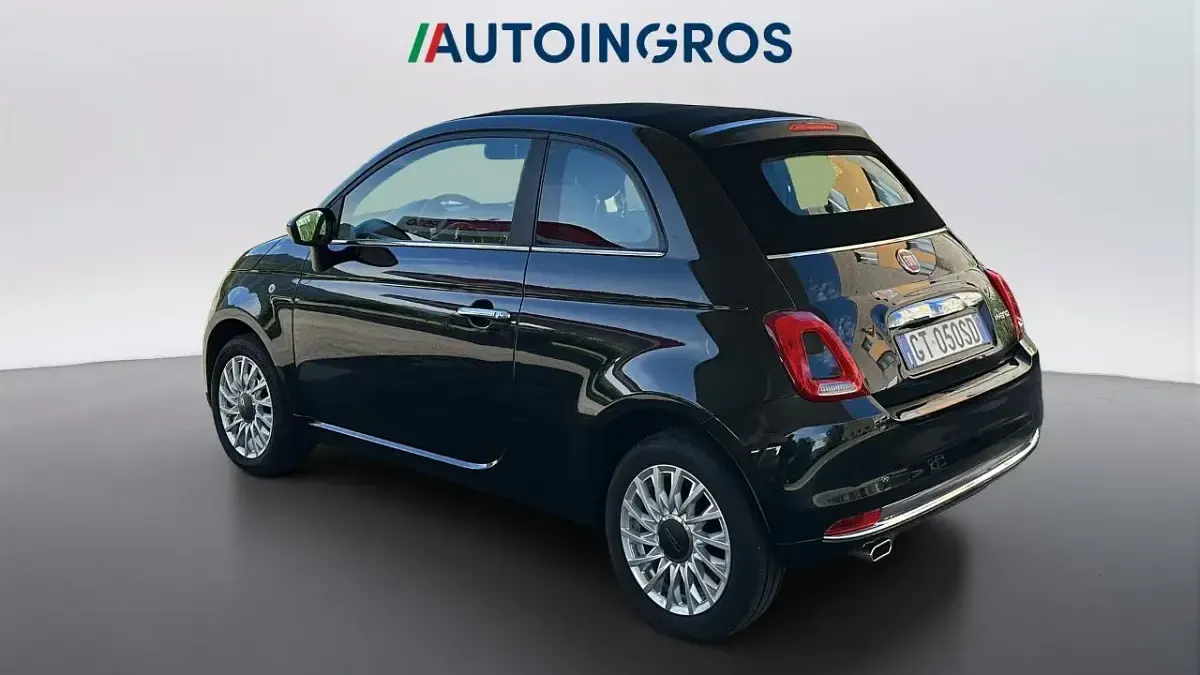 Usata Fiat 500C Dolcevita 70 CV (51 kW) 2024 Nero Cabrio