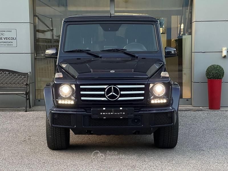 Usata Mercedes G350 246 CV (180 kW) 2017 Blu SUV