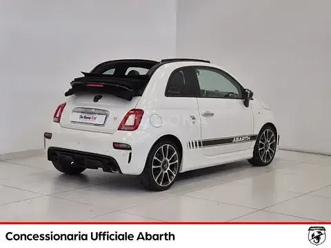 Usata Abarth 595C Turismo 165 CV (121 kW) 2016 Bianco Cabrio