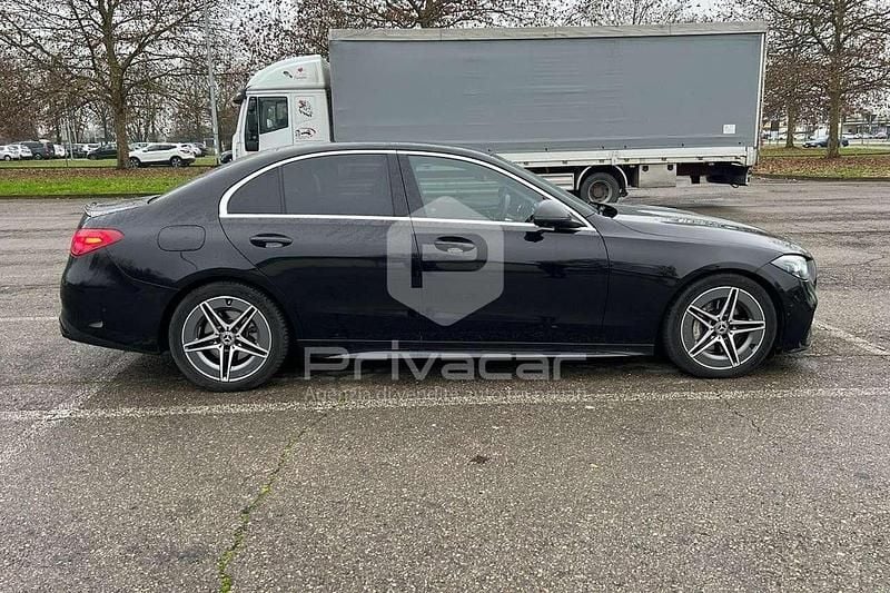 Usata Mercedes C220 Premium Plus 200 CV (147 kW) 2021 Nero Berlina