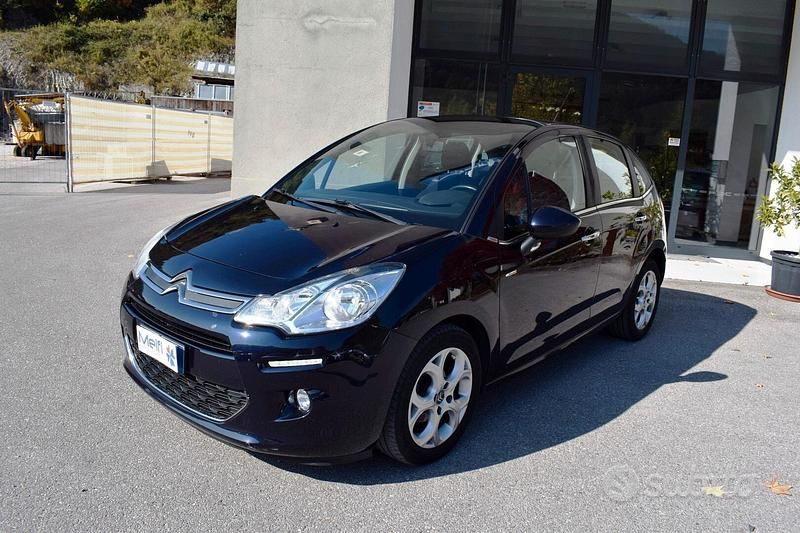 Usata Citroën C3 Exclusive 70 CV (51 kW) 2014 Blu Utilitaria