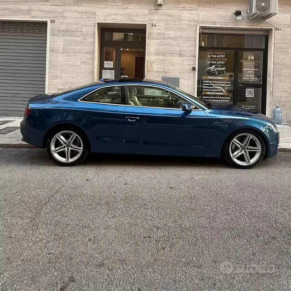Usata Audi A5 239 CV (175 kW) 2007 Blu Coupé