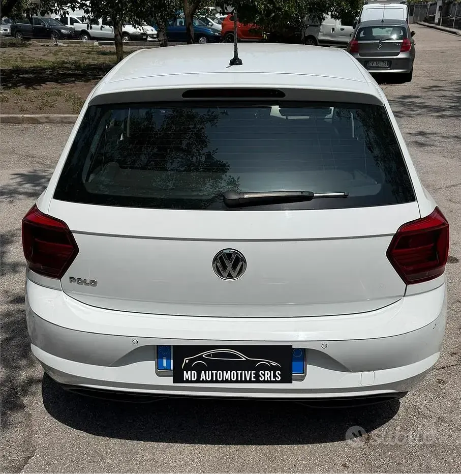 Usata VW Polo 95 CV (69 kW) 2019 Bianco Utilitaria
