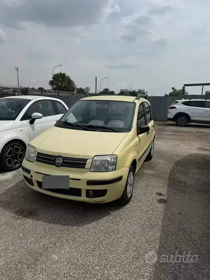 Usata Fiat Panda 60 CV (44 kW) 2005 Giallo Utilitaria