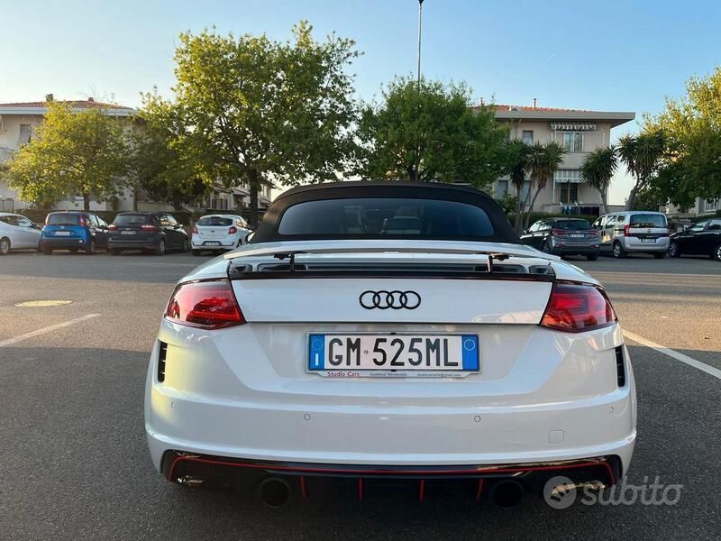 Usata Audi TT S-Line 180 CV (132 kW) 2017 Bianco Cabrio