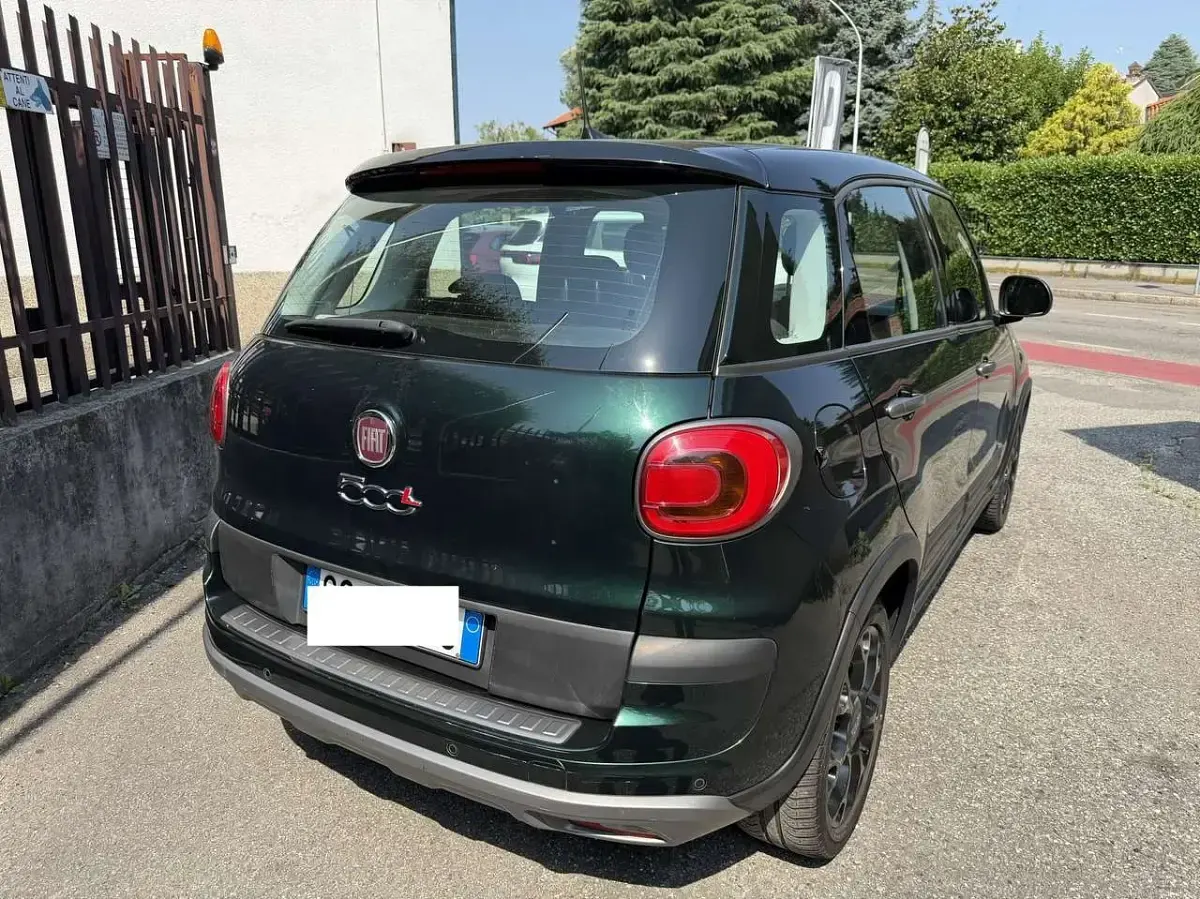 Usata Fiat 500L Cross 95 CV (69 kW) 2020 Verde Monovolume
