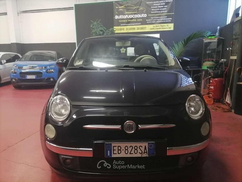 Usata Fiat 500 69 CV (50 kW) 2010 Nero Utilitaria