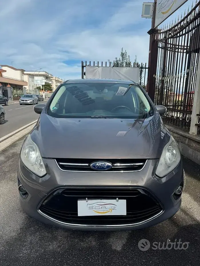 Usata Ford C-MAX Titanium 116 CV (85 kW) 2014 Grigio Monovolume