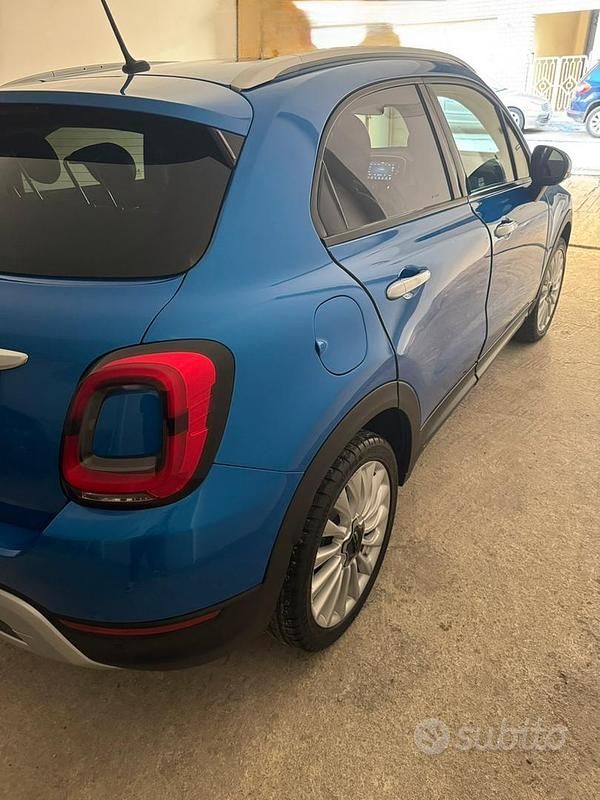 Usata Fiat 500X Lounge 120 CV (88 kW) 2019 Blu SUV