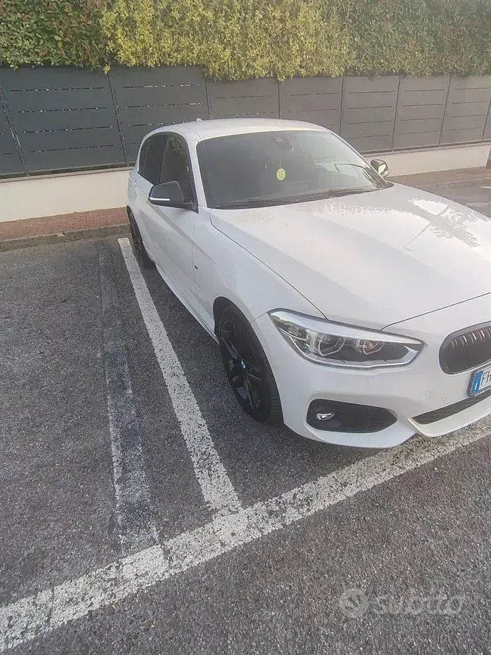 Usata BMW 120 M Sport 190 CV (139 kW) 2017 Bianco Berlina