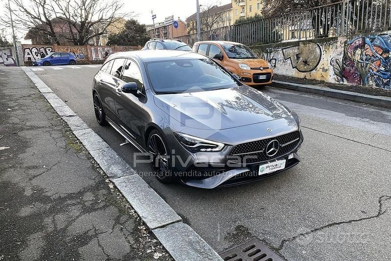 Usata Mercedes CLA200 Shooting Brake AMG Line Premium 150 CV (110 kW) 2024 Grigio Station wagon
