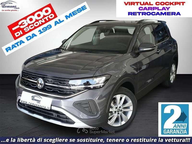 Nuova VW T-Cross Edition 95 CV (69 kW) 2025 Grigio SUV
