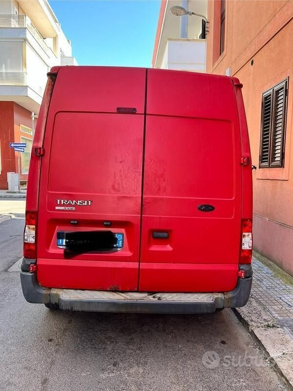 Usata Ford Transit 101 CV (74 kW) 2009 Rosso Berlina